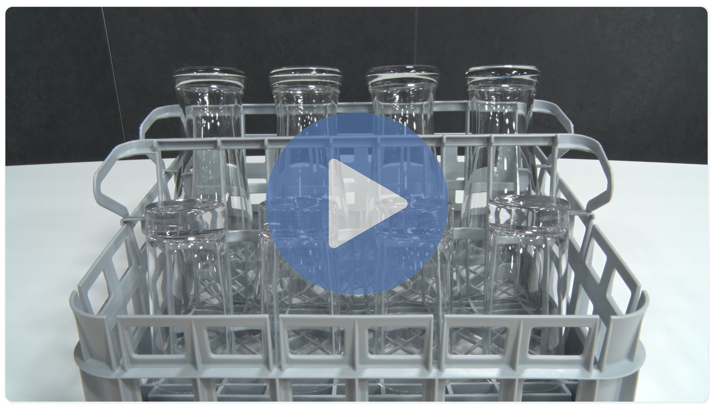 Filling a Glass Basket - Video