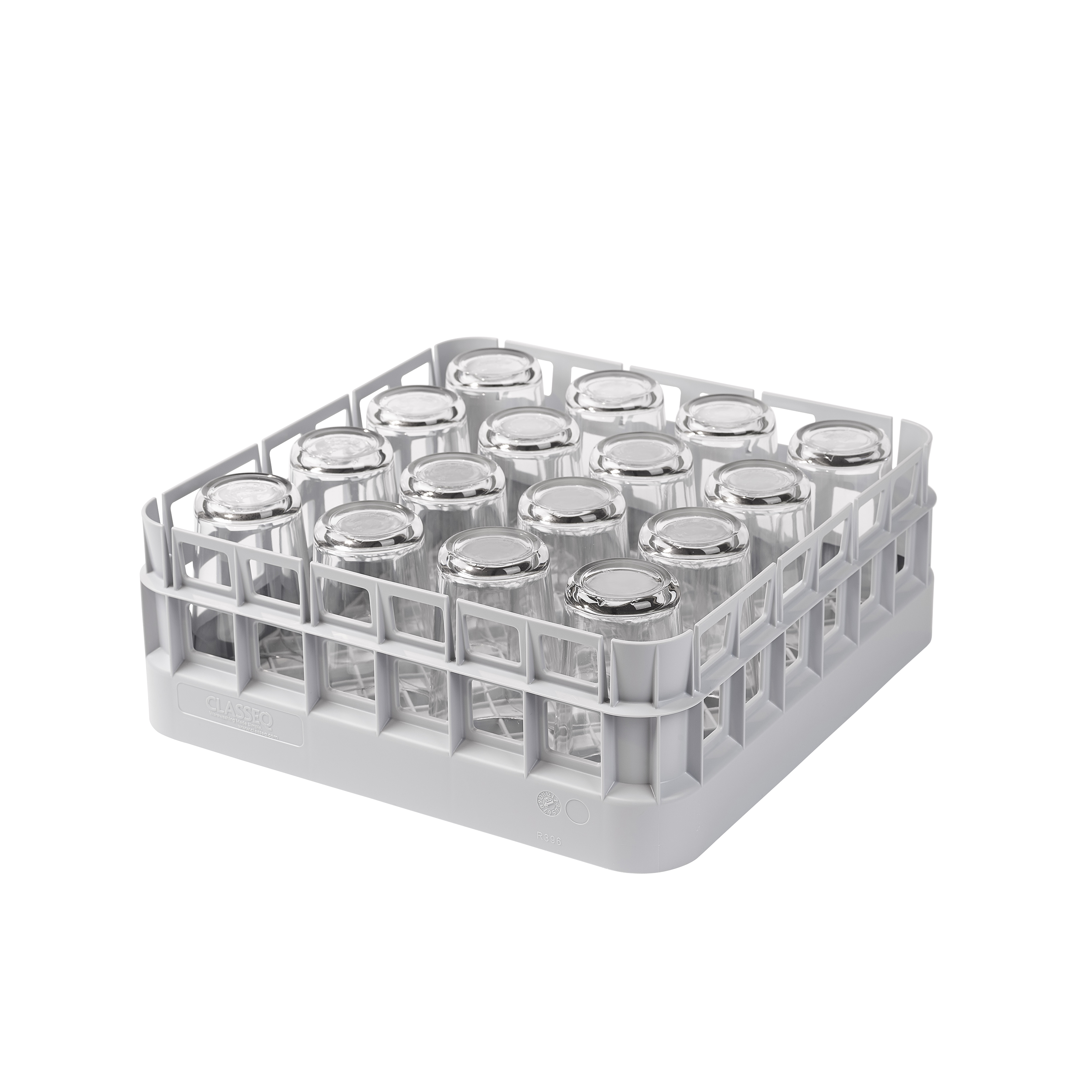 400 x 400mm Basket with Glasses